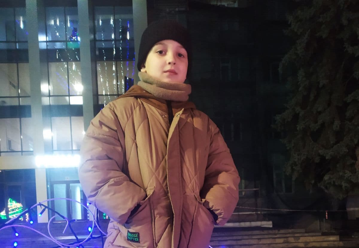 Damian un tânăr pasionat de fotbal